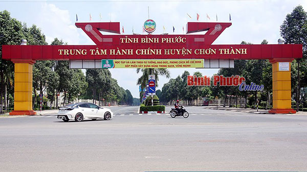 Huyện Chơn Thành tỉnh bình Phước