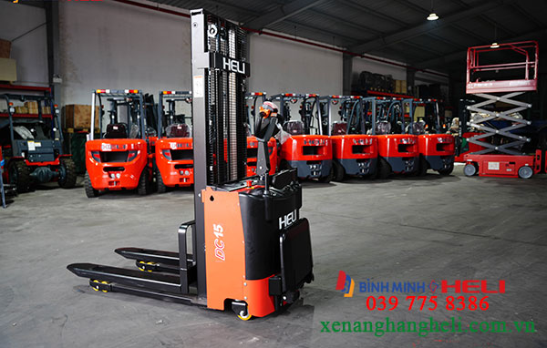 Xe Nâng Tay điện Cơ Bản đứng Lái Cdd15j Re