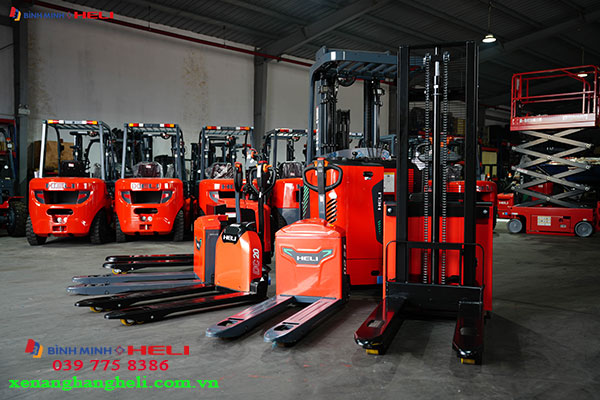 XE NÂNG TAY ĐIỆN HELI