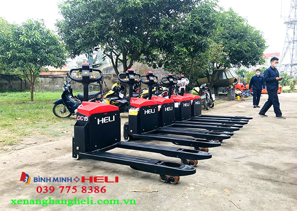 Xe Nâng Tay điện Thấp Dắt Lái