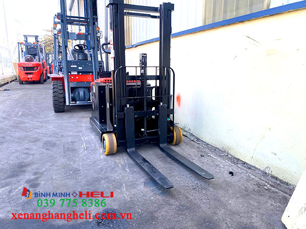 Xe Nâng Tay Cao Chạy điện Dùng Pallet 2 Mặt